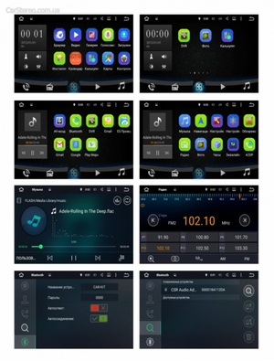 Штатна магнітола Sound Box SB-6711 з GPS навігацією на OC Android 5.1 для Toyota Land Cruiser 200 2016+