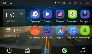 Штатна магнітола Sound Box SB-7316 для автомобіля Volkswagen Passan B6 (Android 4.4.4)